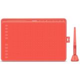 HUION HS611 5080 LPI Touch Strip Art Drawing Tablet for Fun  met batterijvrije pen - en penhouder(Zwart)