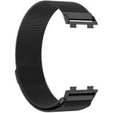 Voor Oppo Horloge 2 46mm Milaan Metalen Vervanging Strap Horlogeband (Zwart)