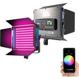 Pixel P80 RGB Full Color LED-invullicht APP Afstandsbediening Tablet Fotografie Live Photo Zacht licht Sfeerlicht (een set + EU-stekkeradapter)