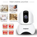 Anpwoo-YT003 200W 3 6 mm Lens groothoek 1080P Smart WIFI Monitor Camera  steun nachtzicht & TF kaart uitbreiding opslag  EU Plug