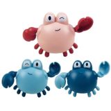 3 STUKS Clockwork Crab Baby Bath Spelen met water speelgoed  willekeurige kleur levering