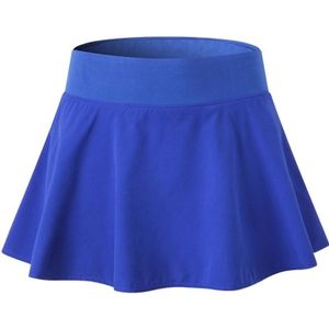 Tennis Dance Yoga Quick Drogen Anti Light Lining Rok broek (Kleur: Blauwe maat: L)