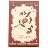 2 dozen Mr. Paper Postcard Rose Collection Handgeschilderde Floral Handboek Wenskaarten