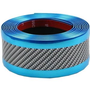 6 M Auto Bumper Anti-Collision Strip  Kleur: Two-Color Blue 5cm