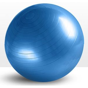 Verdikking van explosieveilige grote Yoga bal Sport Fitness bal milieu zwangere Yoga bal  Diameter: 55cm(Blue)