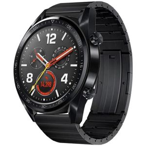 Voor Huawei Watch GT 42 mm / 46 mm horlogeband met snelsluiting van titaniumlegering