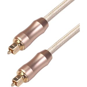 QHG02 SPDIF 1M OD 6.0 mm Toslink FIBER male naar Male digitale optische audio kabel