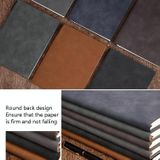 2 PCS Business Notebook PU Retro Soft Leather Office Kladblok  Coverkleur: Blauwe insteekpen  specificatie: A5