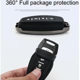 Auto Luminous All-inclusive Zink Alloy Key Beschermhoes Key Shell voor Haval A Style Smart 3-knop (Zilver)