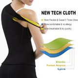 3 stuks neopreen zweet sauna hot body shapers vest taille trainer afslanken vest Shapewear gewicht verlies taille shaper korset  maat: M (zwart)