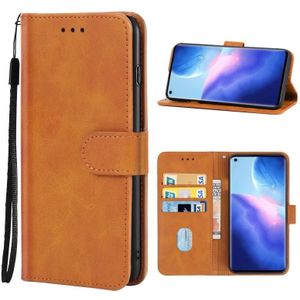 Leren telefooncase voor Oppo Zoek X3 Neo (Brown)