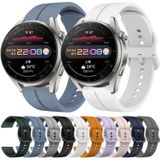 Voor Huawei Watch 3 Pro 22 mm lus siliconen horlogeband