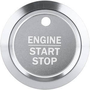 Auto Motor Start Sleutel Drukknop Ring Trim Sticker Decoratie voor Ford F150
