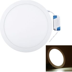 24W LED 29 5 cm rond paneel licht lamp met LED driver  120 LED SMD 2835  lichtstroom: 1848LM  AC 85-265V  uitsparing afmeting: 28.5 cm