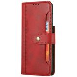 Voor Samsung Galaxy S30 Plus Kalf texture Double Fold Clasp horizontale flip lederen case met Photo Frame & Holder & Card Slots & Wallet(Red)