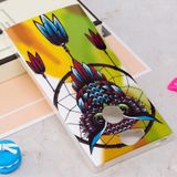 Voor Sony Xperia XA2 Noctilucent Windbell uil patroon TPU zachte back cover Beschermhoes