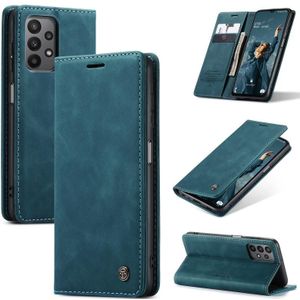 For Samsung Galaxy A23 CaseMe 013 Multifunctional Horizontal Flip Leather Phone Case(Blue)