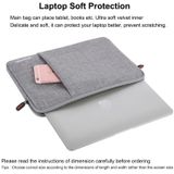 HAWEEL 11 inch Laptoptas Sleeve voor MacBook  Samsung  Lenovo  Sony  Dell  Chuwi  Asus  HP (grijs)