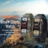 MK66 1 85 inch kleurenscherm Smart Watch  ondersteuning voor hartslagmeting / bloeddrukmeting