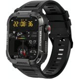 MK66 1 85 inch kleurenscherm Smart Watch  ondersteuning voor hartslagmeting / bloeddrukmeting