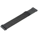 20mm Milanese roestvrij staal vervangende horlogeband voor Amazfit GTS / Amazfit GTS 2 (zwart)