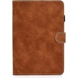 Voor Amazon Kindle Fire 7 2022 Koeienhuid Textuur Smart Leather Tablet Case (Bruin)