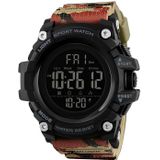 SKMEI 1384 multifunctionele mannen outdoor Fashion Noctilucent waterdichte LED digitale horloge (camouflage)