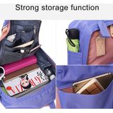 Fashion Casual rugzak Laptop tas Student reistas met handvat  grootte: 38 * 28 * 15 cm (wijn rood)