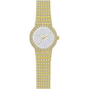 BS Bee Sister FA1101 Women Chain Watch Starry Diamonds Pols Watch (Golden Diamonds Surface)