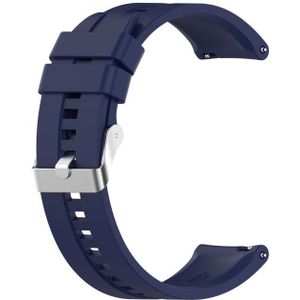 Voor Huawei Horloge 3/3 Pro Silicone vervangende band horlogeband (Midnight Blue)