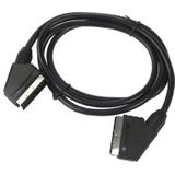 20 Pin SCART naar SCART Kabel voor DVD/HDTV/AV/TV  Kabel Lengte: 1.5 meter