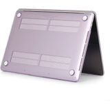 Laptop Crystal stijl PC beschermende case voor MacBook Pro 15 4 inch A1990 (2018) (paars)