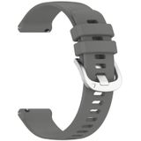 Voor Garmin Venu / Venu SQ vloeibare glanzende zilveren gesp siliconen horlogeband