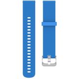 22mm Texture Siliconen Polsband Horloge Band voor Fossil Hybrid Smartwatch HR  Male Gen 4 Explorist HR  Male Sport (Sky Blue)