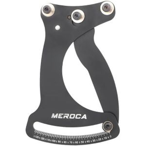 Meroca Bicycle Ring Calibration Tool Spoke Spanning Tube Wiel Set Steel Draad  Kleur: Zwart