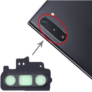 10 STKS camera lens cover voor Galaxy Note 10 (zwart)