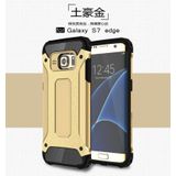 Voor Samsung Galaxy S7 Edge / G935 hard Armor TPU + PC combinatie hoesje (Goud)