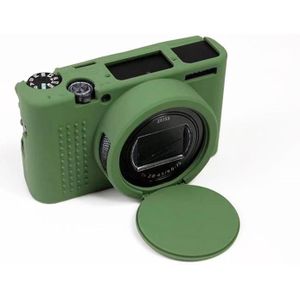 Soft Silicone Protective Case for Sony Cyber-Shot RX100 VII / RX100 M7 (Green)