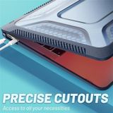 Voor MacBook Air 13.3 2020 A2179/A2337 ENKAY Hat-Prince 3 in 1 Beschermende Beugel Case Cover Hard Shell met TPU Toetsenbord Film/Anti-stof Pluggen  Versie: US (Blauw)