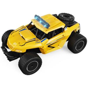 1:20 RC High-Speed Off-Road Vehicle met LED-verlichting 2.4G Afstandsbediening Four-Way Charging Racing Car (K20-2 Felgeel)