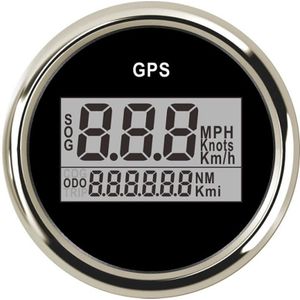 PLG2 DN52mm 12/24V Auto en Boot Algemene GPS Kilometerteller Snelheidsmeter (BS)