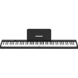 88-Key Portable Smart Folding Electric Piano EU Plug(PJ88C Black)