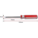 10 STKS 3 0 driehoek magnetische schroevendraaier tool