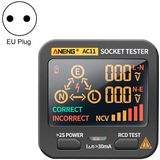 ANENG AC11 Multifunctionele Digitale Display Socket Tester Elektrische Gronddraadtester (EU-stekker)