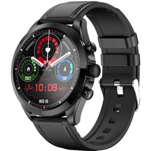 ET440 1 39 inch kleurenscherm Smart lederen band horloge  ondersteuning hartslag / bloeddruk / bloedzuurstof / bloedglucosemeting