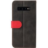 Voor Samsung Galaxy S10 + Business Stitching-Color Horizontal Flip PU Lederen Case met Houder & Card Slots & Fotolijst