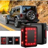 2 PC'S auto Angel Eye achteruitrijlichten/turn Light/achterlicht voor ons versie Jeep Wrangler JK 2007-2017