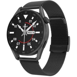 DT3PRO 1.36 inch kleurenscherm Smart horloge  IP67 Waterdicht  stalen horlogeband  ondersteuning Bluetooth Call / Heart Rate Monitoring / Bloeddruk Monitoring / Bloed Oxygen Monitoring / Slaapmonitoring