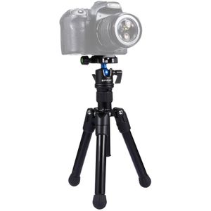PULUZ Pocket Mini Magnesium Tripod Statief Standaard met 360 graden Balhoofd voor DSLR & Digitale Camera  Verstelbare hoogte: 24.5-57 cm  Maximaal draagvermogen: 3 kg