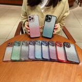 Voor iPhone 6 / 6s Hoge transparante gradintkleur Glitter TPU-telefoonhoes
